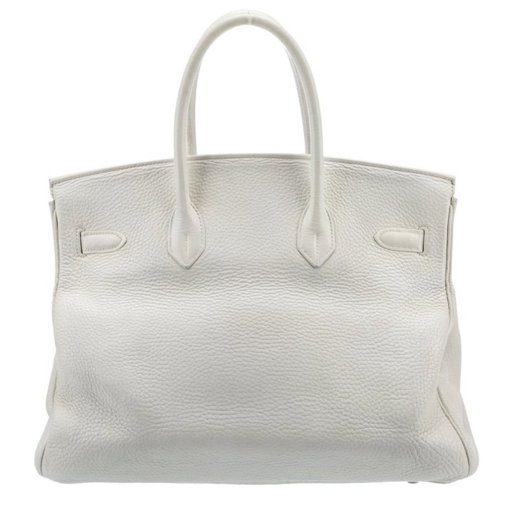 Hermes Clemence Birkin 35 bag Authentic Leather No key/lock Pristine Like New! - Picture 7 of 10